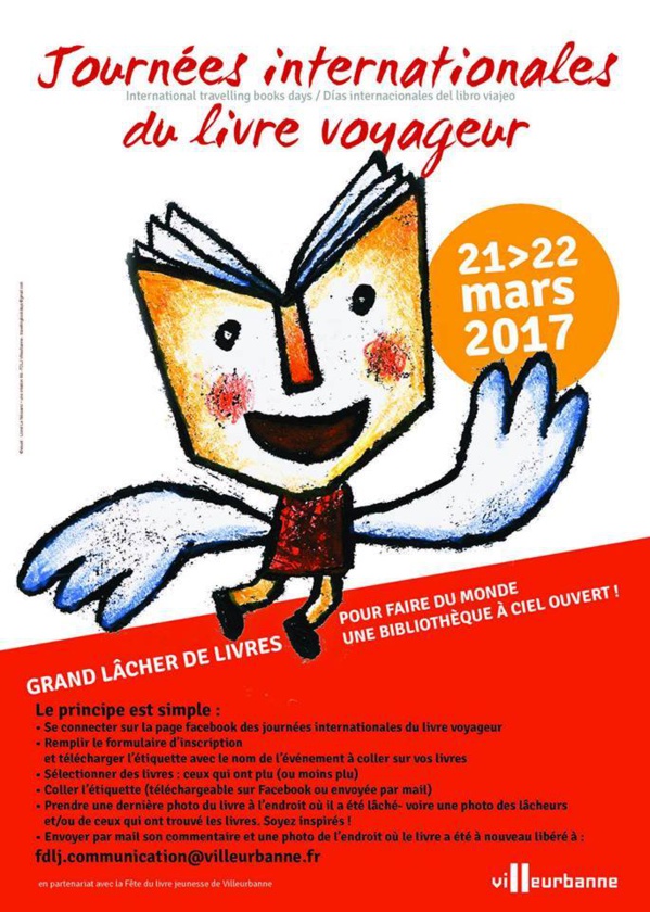 Pierre Martial “libère”des dizaines de livres à Montmartre, plus haut point de Paris, pour les Journées du Livre Voyageur Pierre Martial “libère”des dizaines de livres à Montmartre, plus haut point de Paris, pour les Journées du Livre Voyageur