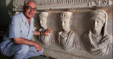 “Grand-Père Palmyre“ a refusé jusqu'au bout de révéler les trésors sacrés de la cité antique.