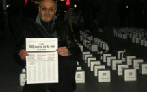 Pierre Martial rend un émouvant dernier hommage aux 480 SDF morts dans la rue, en France.