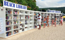 C'est la plus grande bibliothèque de plage au monde! C'est la plus grande bibliothèque de plage au monde!
